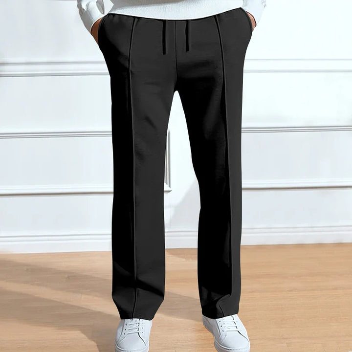 Gabriel | Men’s Solid Casual Trousers