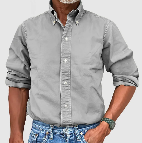Nolan | Essential Long-Sleeve Shirt