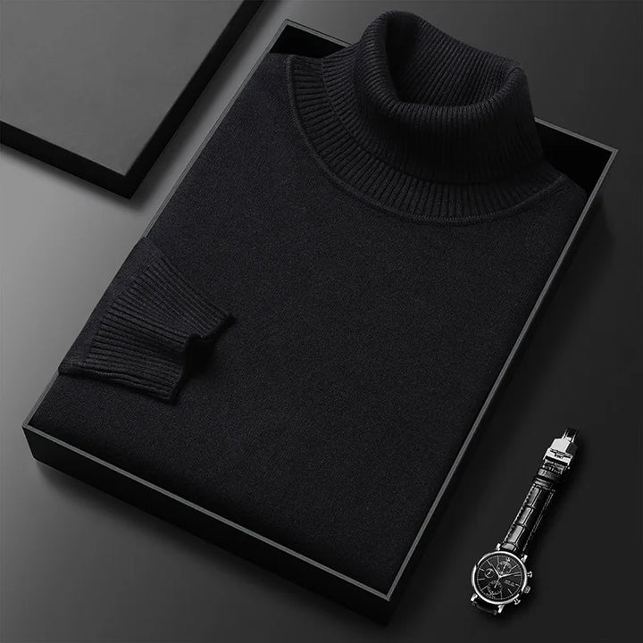 LAURENT MONACO | ELEGANT HIGH NECK PULLOVER