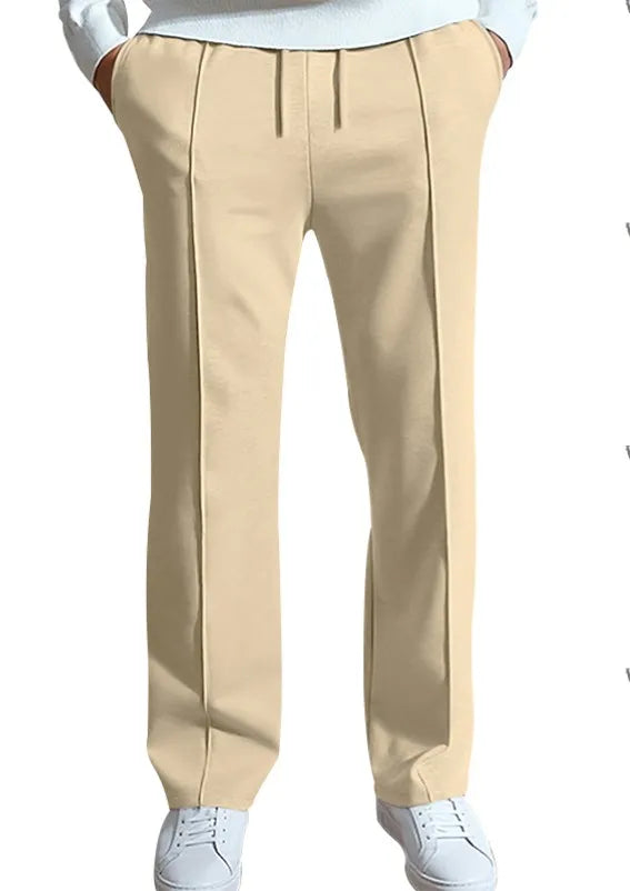 Gabriel | Men’s Solid Casual Trousers