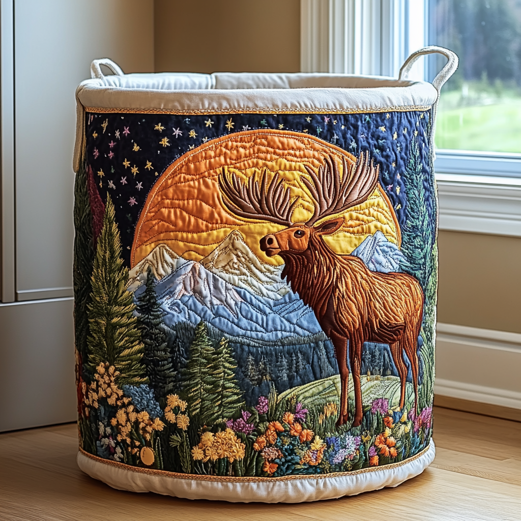 NAOMI | FOREST LAUNDRY BASKET
