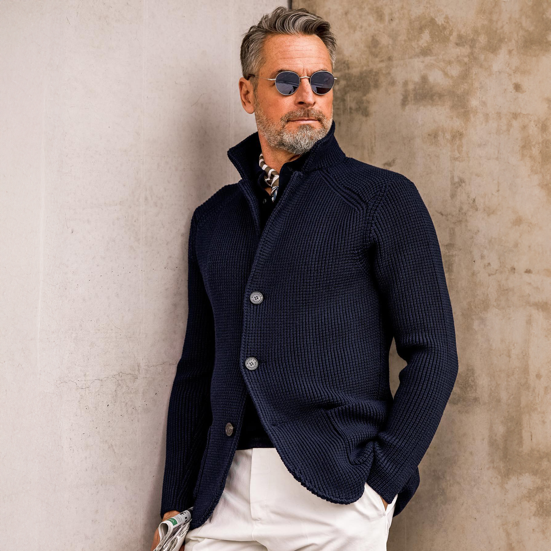 LAURENT MONACO | TIMELESS KNITTED CARDIGAN