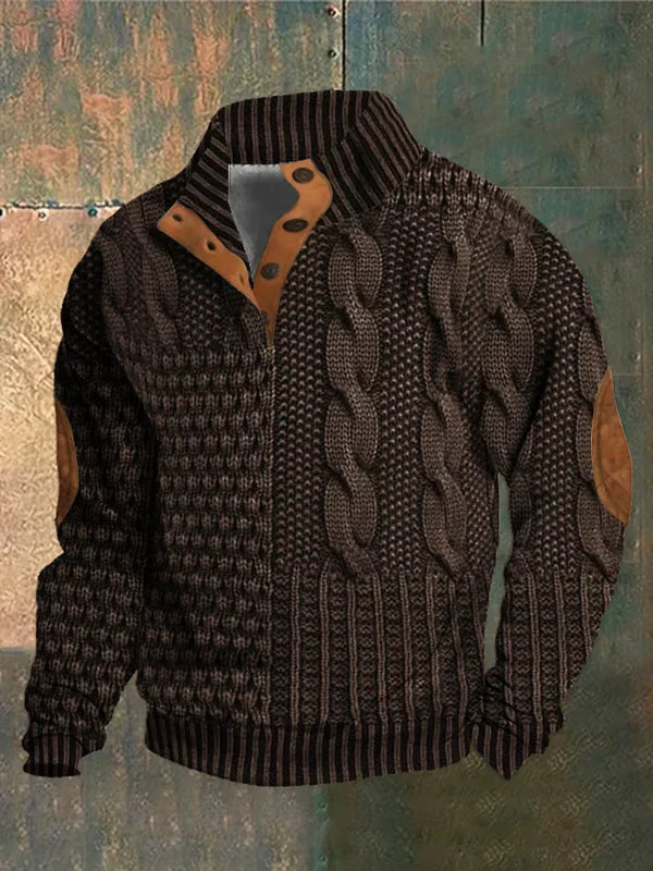 LAURENT MONACO | WARM PATTERNED PULLOVER