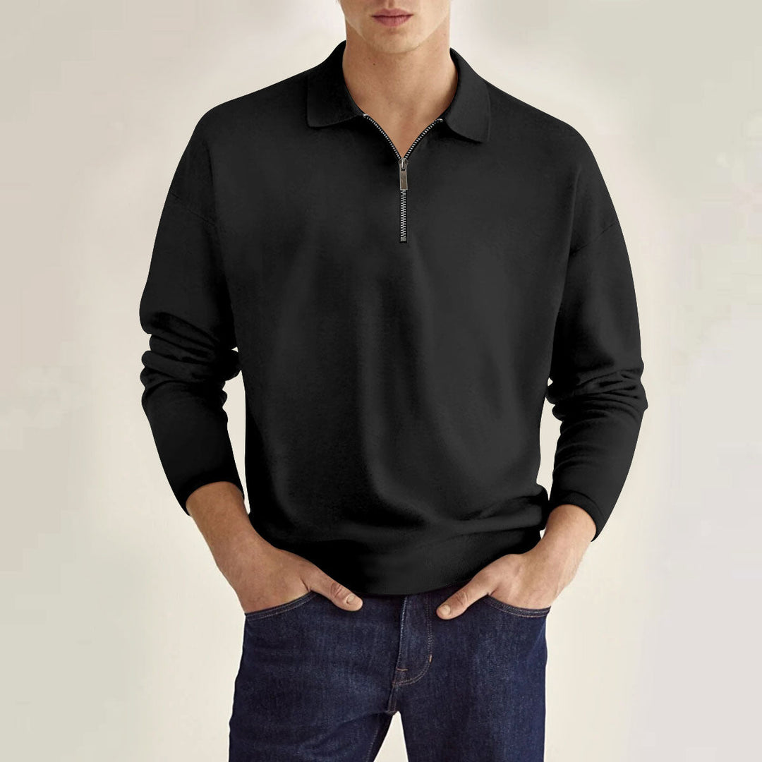 Logan | Smart Casual Zip Polo