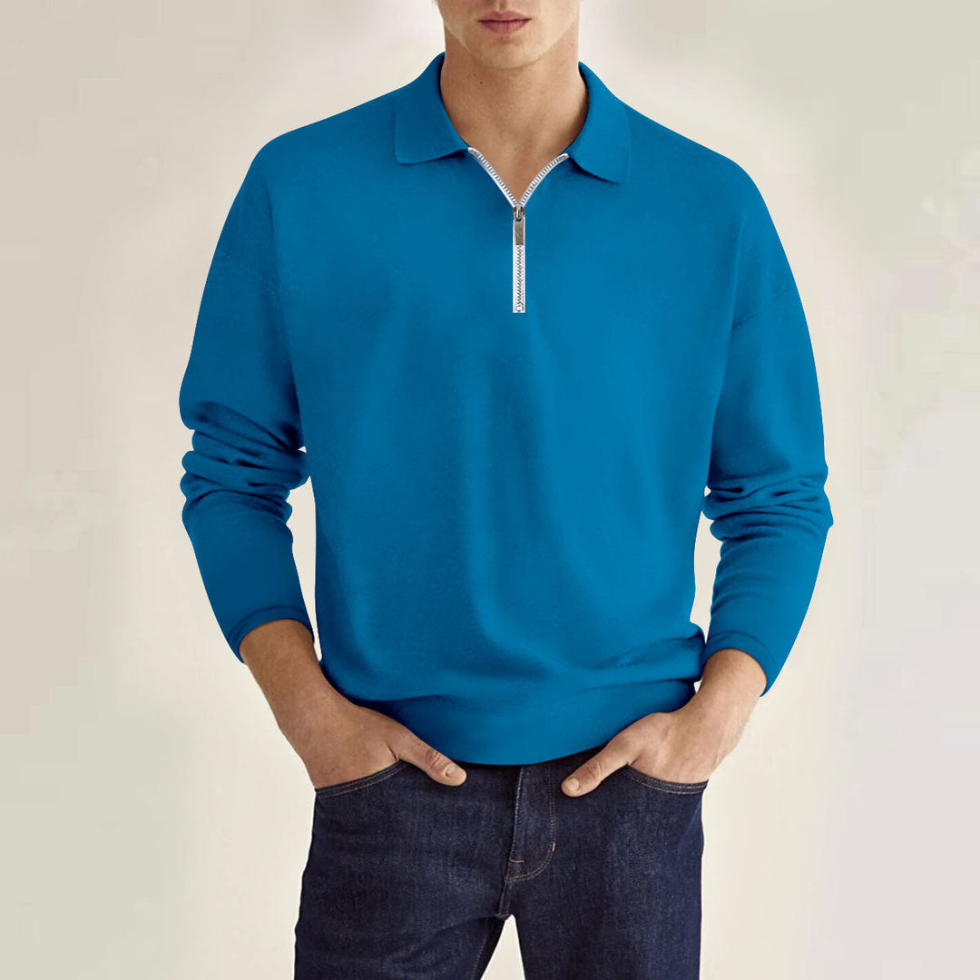 Logan | Smart Casual Zip Polo
