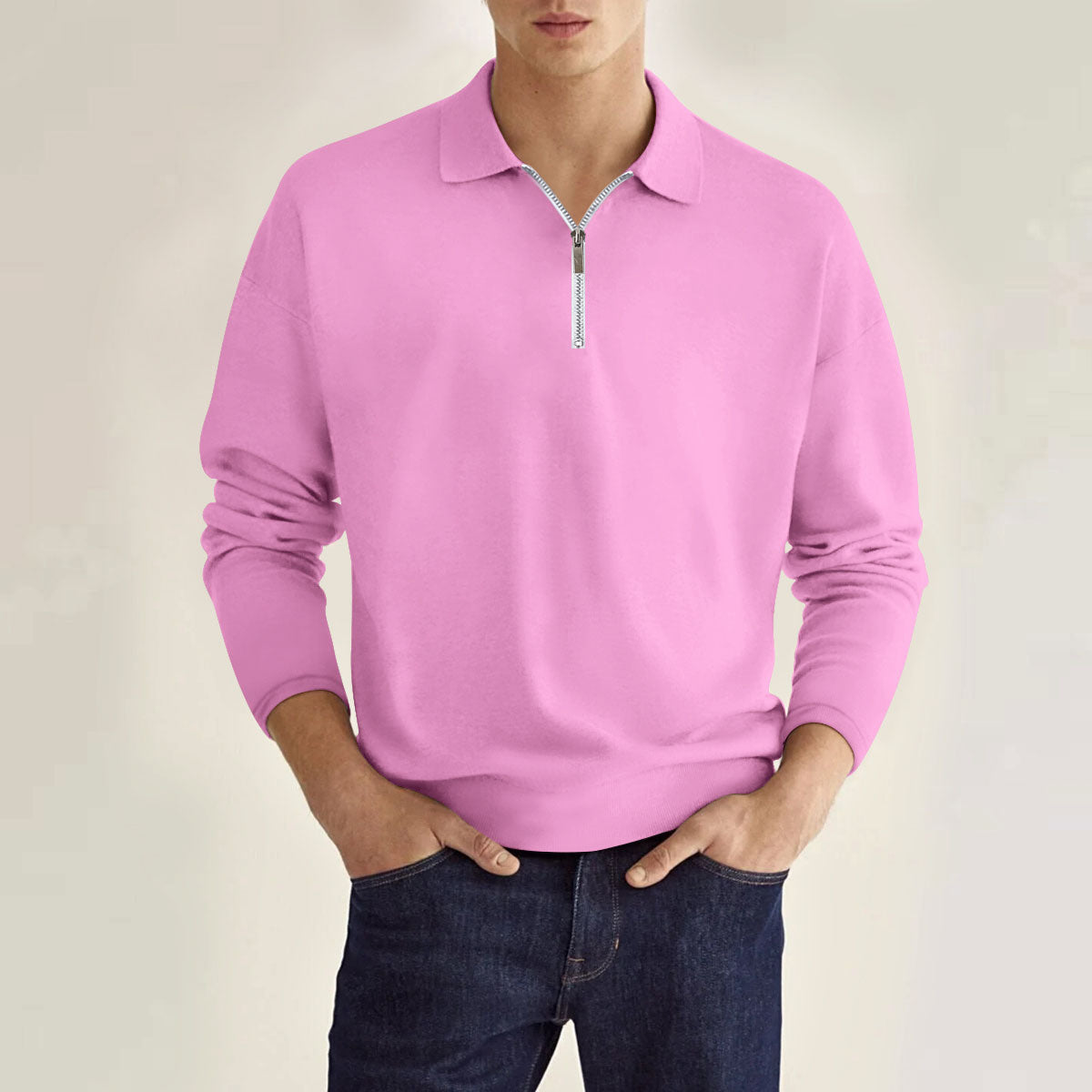 Logan | Smart Casual Zip Polo