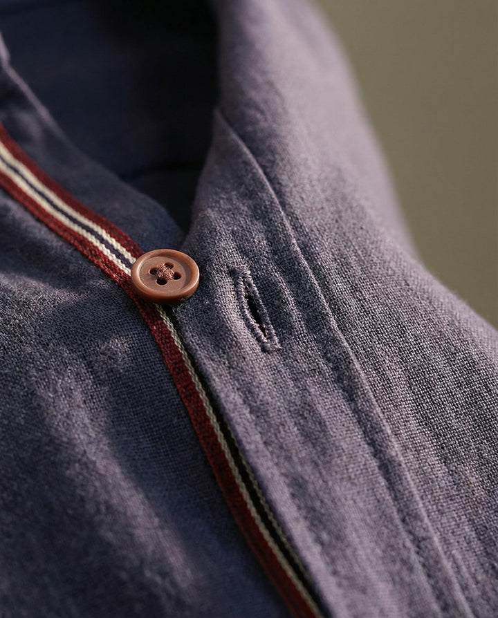 LAURENT MONACO | OFFICER COLLAR SHIRT FOR MEN