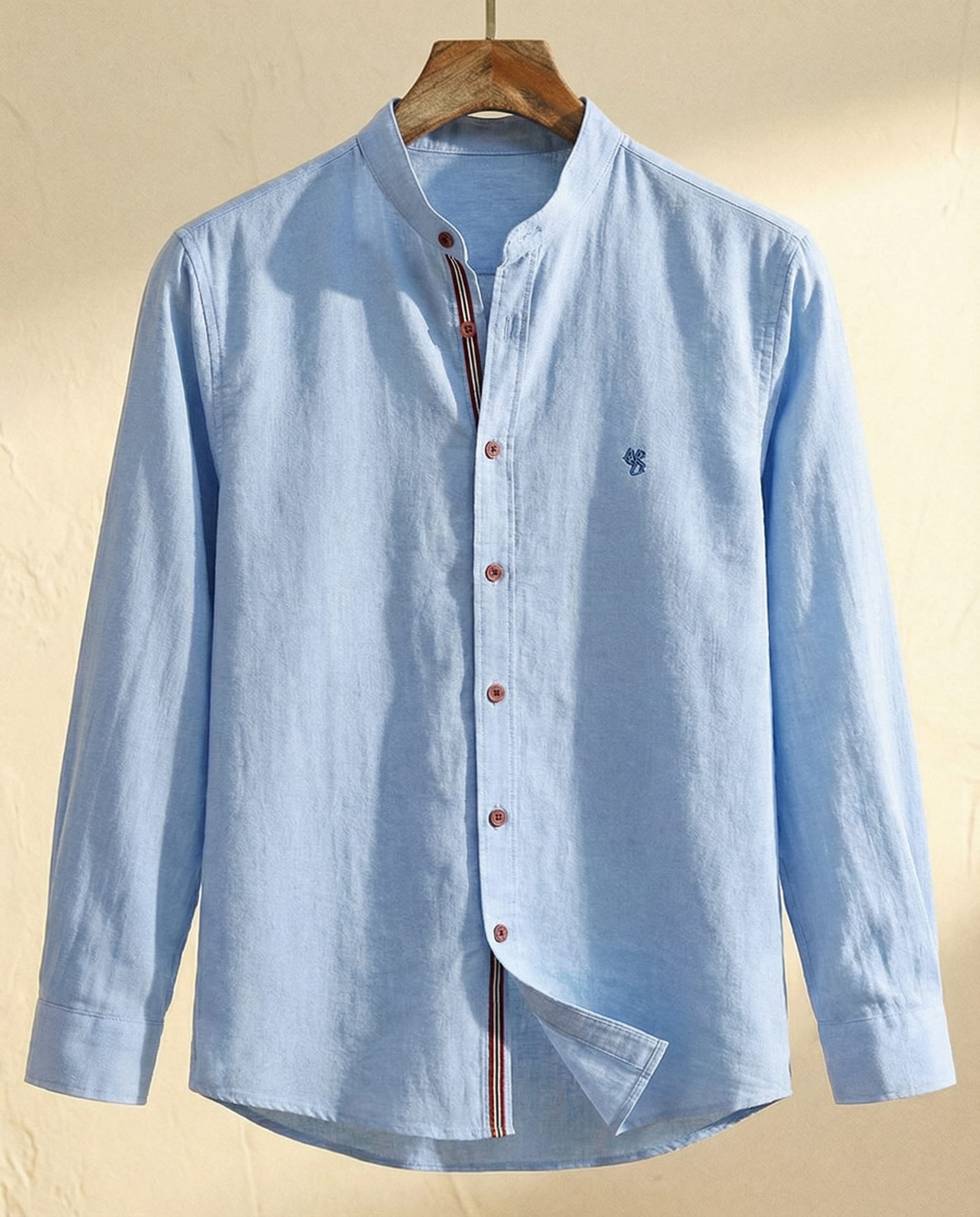 LAURENT MONACO | OFFICER COLLAR SHIRT FOR MEN