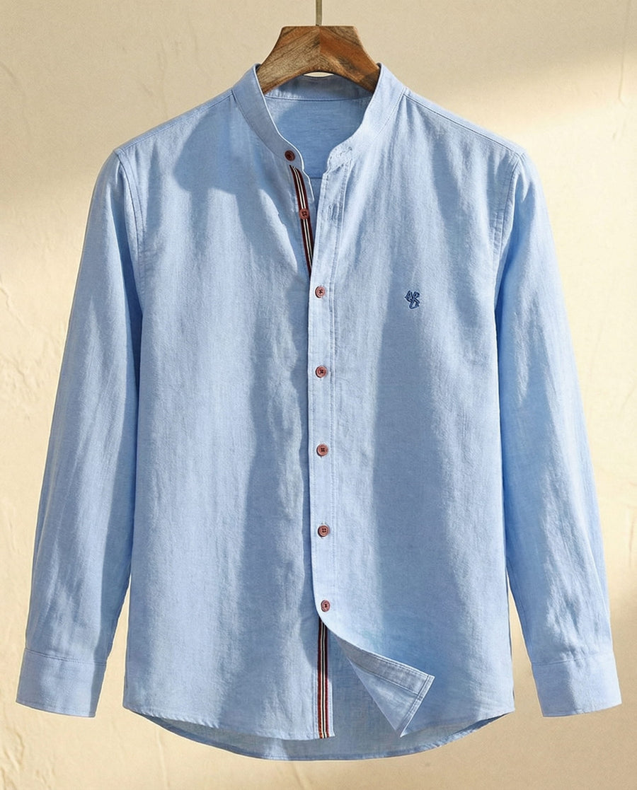 LAURENT MONACO | OFFICER COLLAR SHIRT FOR MEN