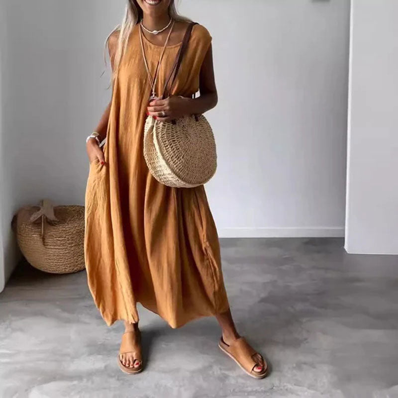 Amaris - Relaxed Sleeveless Dress